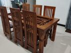 Teak Table with Chair