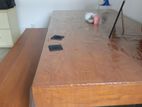 Teak Table with Desk