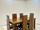 Teak Table with 6 Chairs