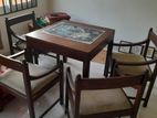 Teak Table with Chair