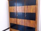 Teak Three Door Wardrobe