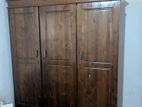 Teak Three Door Wardrobe