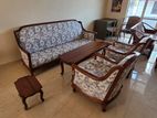 Teak Timber Sofa Set