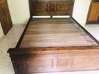 Teak Triple Bed – Queen Size 6.5 ft x 5ft (78'' 60'')