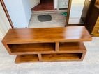 teak tv stand