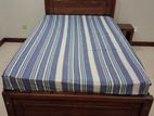 Teak Twin Bed with Side Table Set