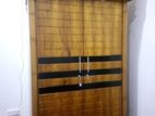 Teak Two Door Wardrobe