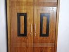 Teak Two Door Wardrobe