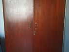 Teak Two Door Wardrobe