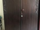 Antique Teak Two Door Wardrobe