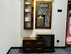 Teak Wall Mirror with Side Rack New Dressing Table