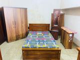 Teak With Melamine Bedroom Set