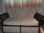 Teak Wood 3 Set Sofa