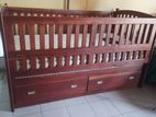 Teak Wood Baby Cot