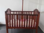 Teak Wood Baby Cot