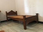 Teak Wood Single Bed