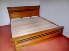 Teak Wood Box Bed 75x72