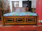 Teak Wood Box Bed