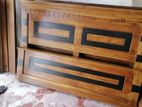 teak wood box bed