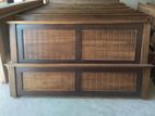 teak wood box bed