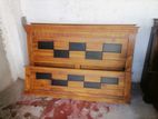 teak wood box bed