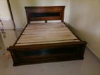 Teak Wood Box Bed