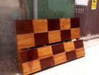 teak wood box bed