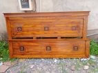 teak wood box bed