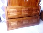 Teak Wood Box Bed