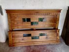 teak wood box bed