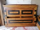 Teak Wood Box Bed