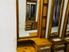 Teak Wood Box Dressing Table