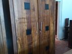 Teak Wood Box Two Door Wardrobe