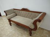 Teak Wood Couch, coffee Table and TV stand for sale