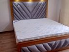 Teak Wood Cushion Bed