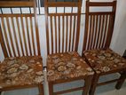 Teak Wood Dining Table Chairs