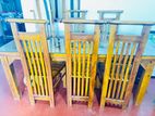 Teak Wood Dining Table with 6 Chairs ,Sofa Set