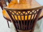 Teak Wood Dining Table with Chairs