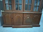Teak Wood Display Cabinet