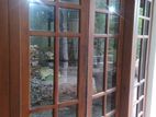 Teak Wood Door and Window Frame