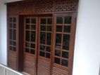 Teak Wood Door Set
