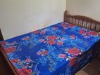 Teak Wood Double Bed for Sale (6 x 4.25 ft)