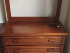 Teak Wood Dressing Table With 3 Drawers