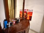 Teak Wood Dressing Table with Mirror