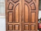 Teak Wood Double Door