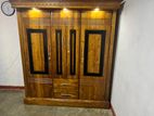 Teak Wood Four Door Wardrobe