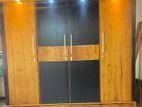 teak wood four doors wardrobe