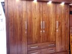 Teak Wood Four Doors Wardrobe