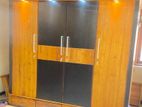 Teak Wood Four Doors Wardrobe