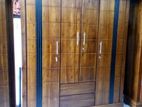 Teak Wood Four Doors Wardrobe